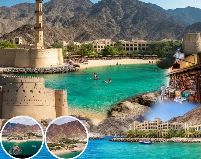 Crystal Clear Water in Fujairah